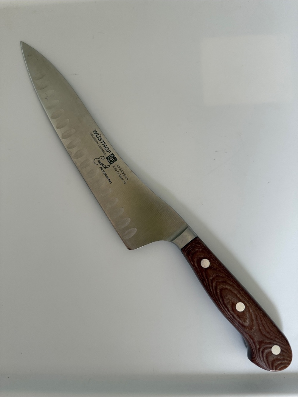 Emeril Prosessional Ikon 8" Hollow Edge Wunder Knife